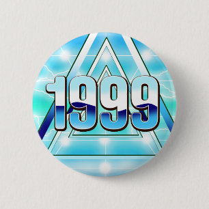 Electronic 1999 2 inch round button