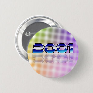 Electronic 2001 2 inch round button