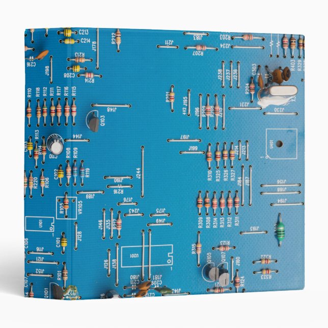 Electronic circuit board binder (Front/Spine)