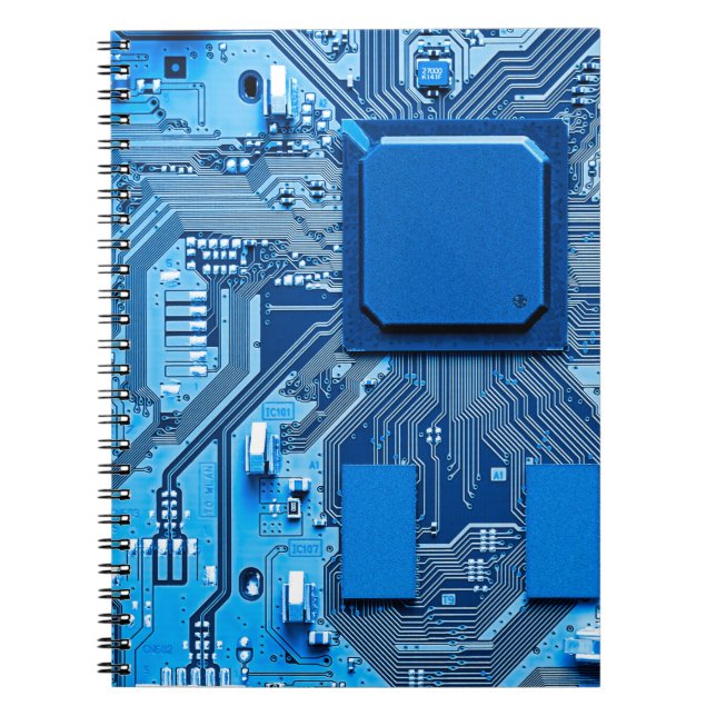 Electronic circuit board close up. circuit,board,s notebook (Front)
