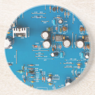 Electronic circuit board coaster