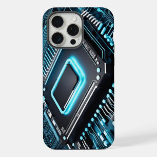 electronic circuit board iPhone 15 pro max case
