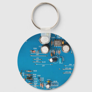 Electronic circuit board keychain