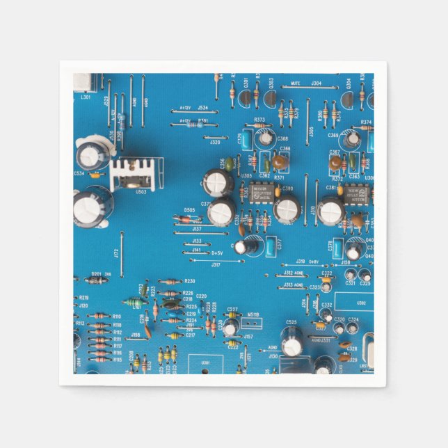 Electronic circuit board napkin (Front)