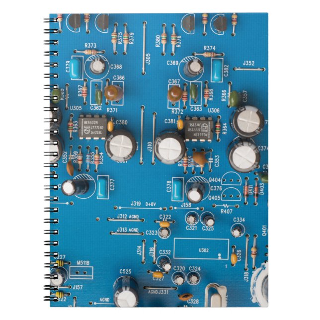 Electronic circuit board notebook (Front)