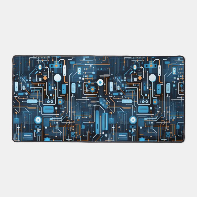 Electronic Circuit Desk Mat (Front)