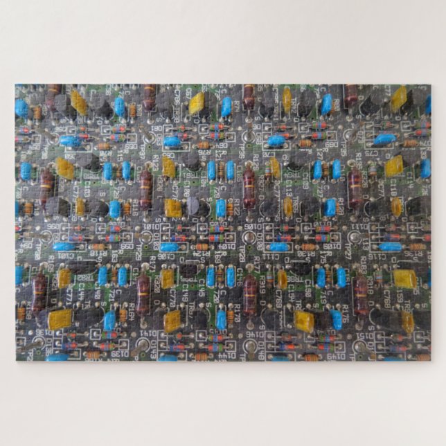 Electronic Circuit Jigsaw Puzzle (Horizontal)