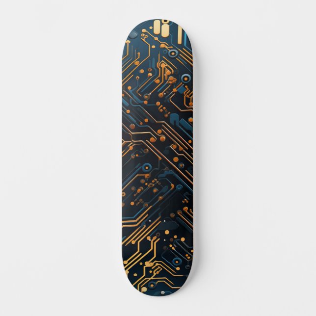 Electronic Circuit Skateboard (Front)