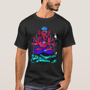 Electronic Dance Music or 90s Music or Ganesha EDM T-Shirt