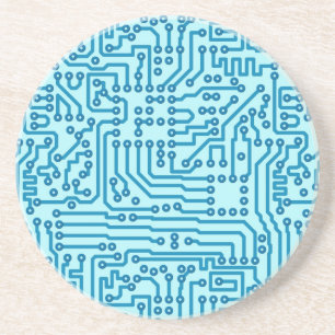 Electronic Digital Circuit Board Coaster