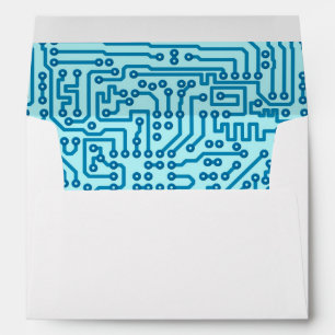Electronic Digital Circuit Board Envelope