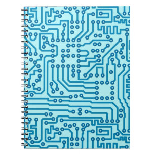 Electronic Digital Circuit Board Notebook