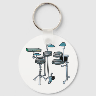 electronic drum set keychain
