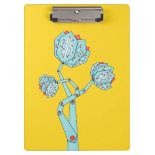 Electronic Flowers Women In STEM Clipboard