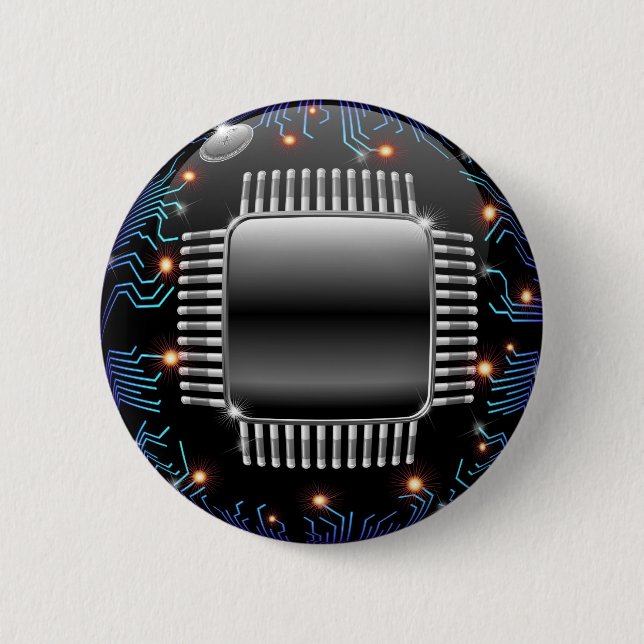 Electronic Motherboard Circuit Button (Front)