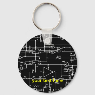 electronic project keychain
