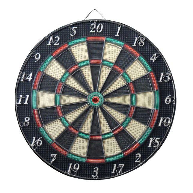 Electronic Style Image on Dartboard (Front)