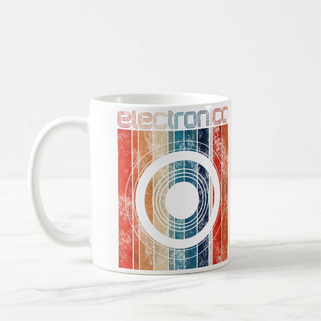 Electronica Edm Electronic Dance Music Synth Coffee Mug (Left)