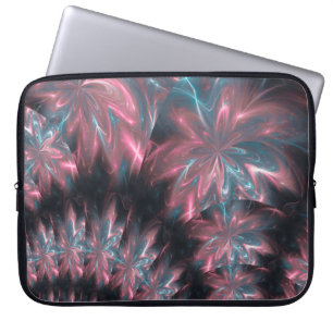 Electronics Bag Abstract Flowers Arrangement