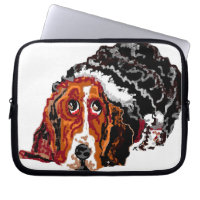 Electronics Bag ; Basset Hound Dog
