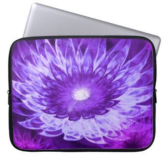 Electronics Bag Fantasy Flowers Purple