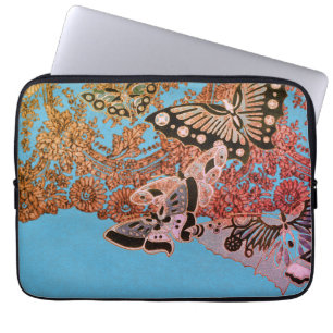 Electronics Bag NEOPRENE BUTTERFLIES AND LACE