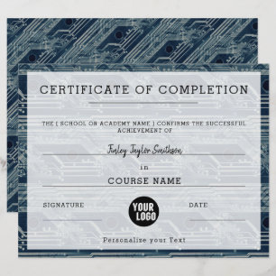 Electronics & Engineer Certificate of Completion