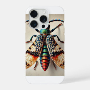 Electrotettix dorsal view in watercolor and ink 21 iPhone 15 pro case
