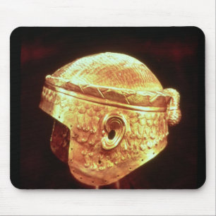 Electrum Helmet of King Mes-Kalem-Dug Mouse Pad