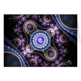 Elegan, Beautiful Unique Glowing Fractal Fine Art