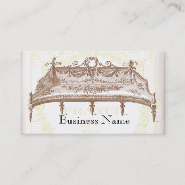 élégance 2 business card (Front)