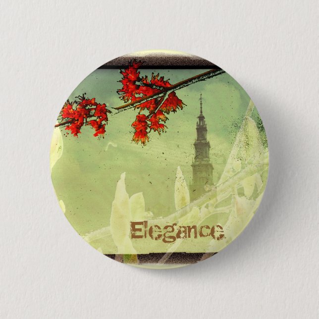 Elegance 2 Inch Round Button (Front)