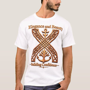 Elegance and Beauty – Building Confidence Celtic E T-Shirt