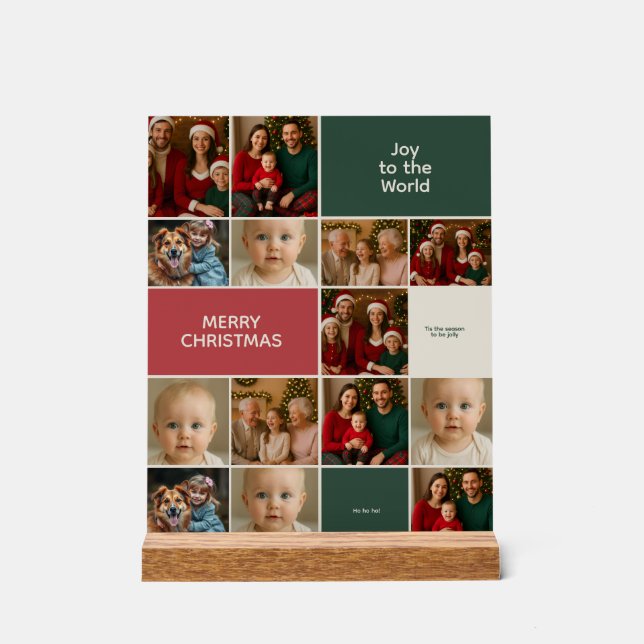 elegance big many collage Christmas images  (Recto)