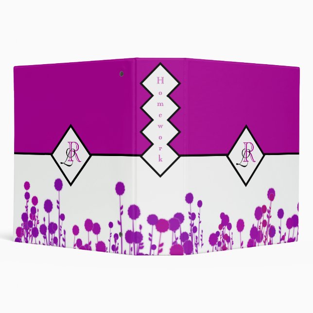 Elegance Bloom: homework or other discipline  Binder (Background)