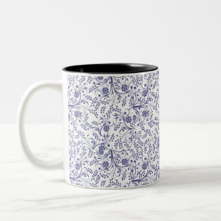 Élégance botanique Mug blanc