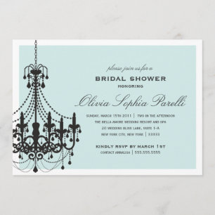ELEGANCE BRIDAL SHOWER INVITATION