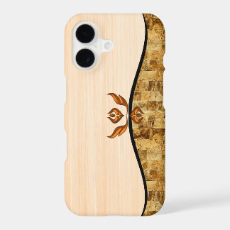Elegance Classic in Brown iPhone Case