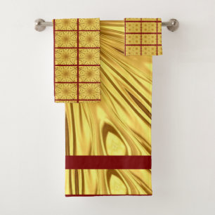 Élégance Dramatique : Gilded Zenith Rouge Carmin