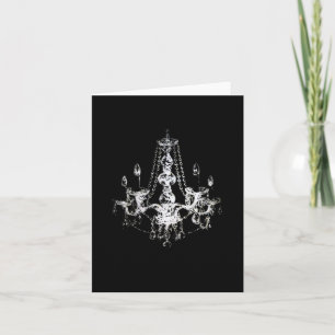 Élégance du lustre ~ Carte / Invitations