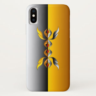 Elegance Duo in Gold and Black Case-Mate iPhone Case