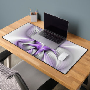 Élégance florale Art fractal violet abstrait moder