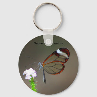Elegance from nature keychain