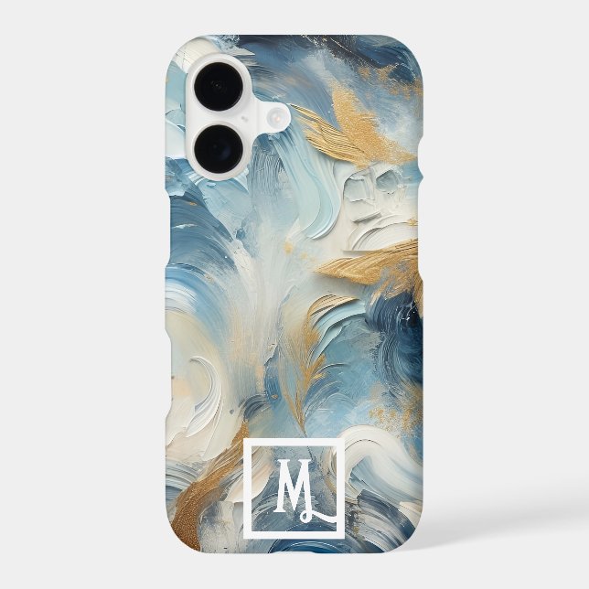 Elegance in Acrylic: Customizable Monogram (Back)
