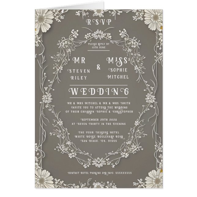 Elegance in Bloom (Front)