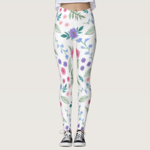 Elegance in Bloom: Embrace Nature's Beauty Leggings