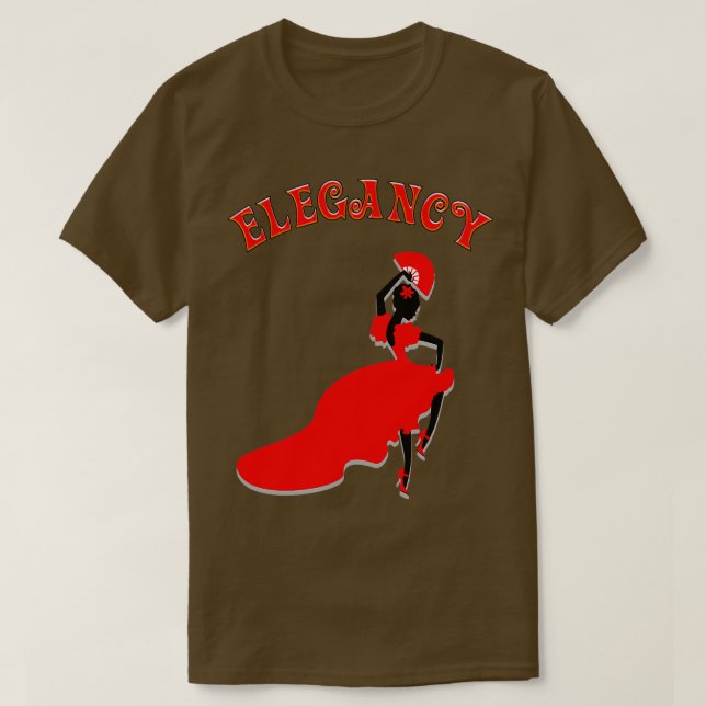 elegance in dancing T-Shirt (Design Front)