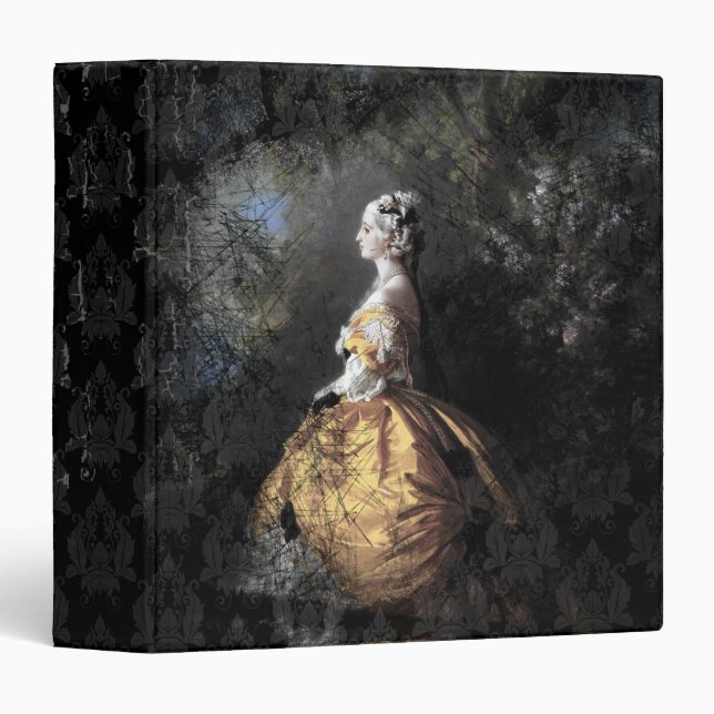 Elegance In Decline Goth Binder (Front/Spine)