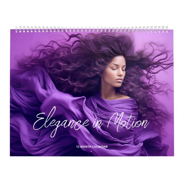 Elegance in Motion Calendar (Cover)