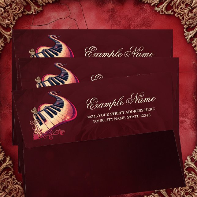 Elegance in motion, the curved piano. envelope (Creator Uploaded)